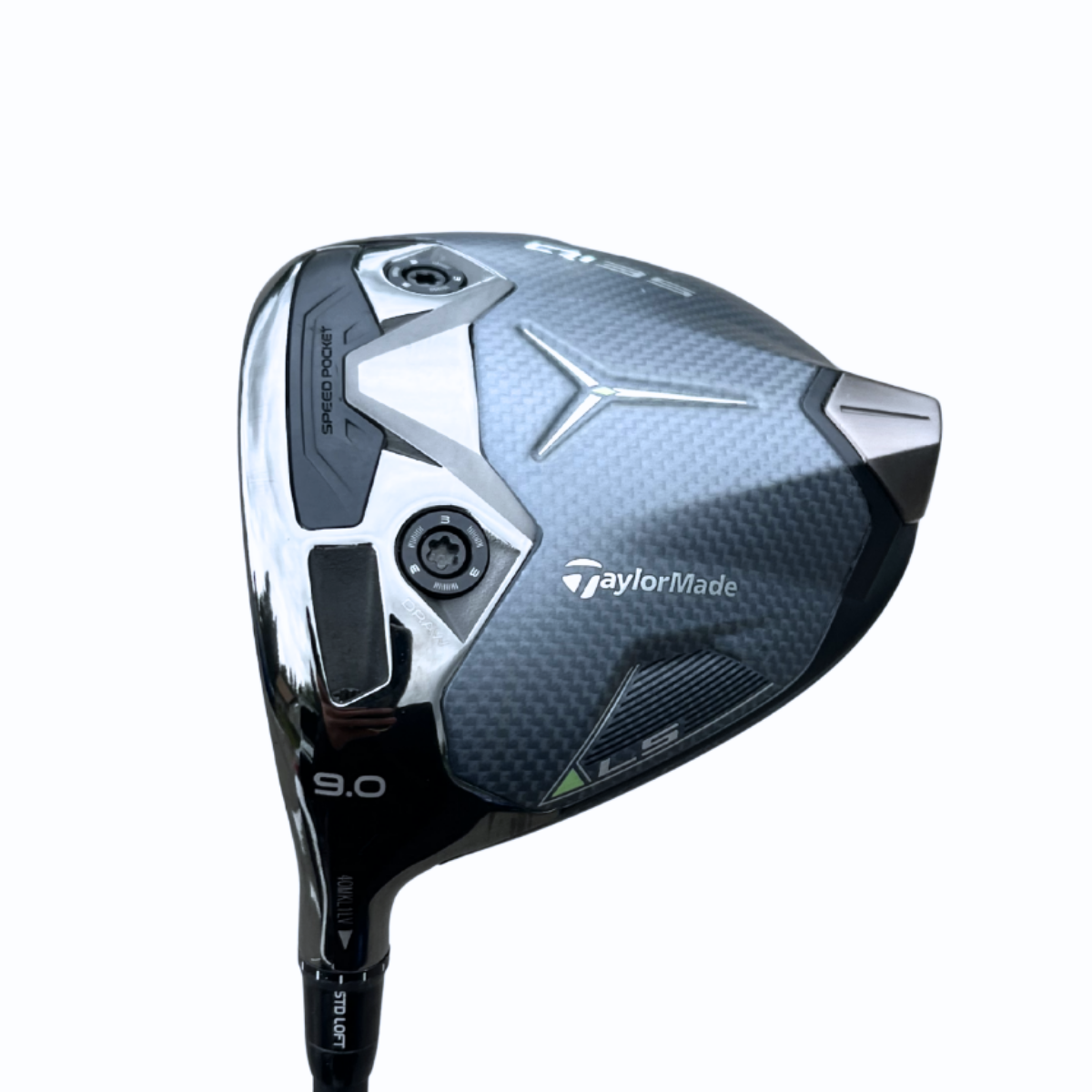 Above Average condition — TaylorMade Qi35 LS driver — clean sole